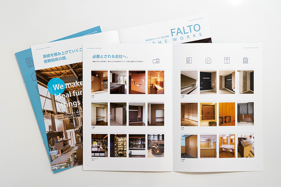 Falto The Works - Three Brochures