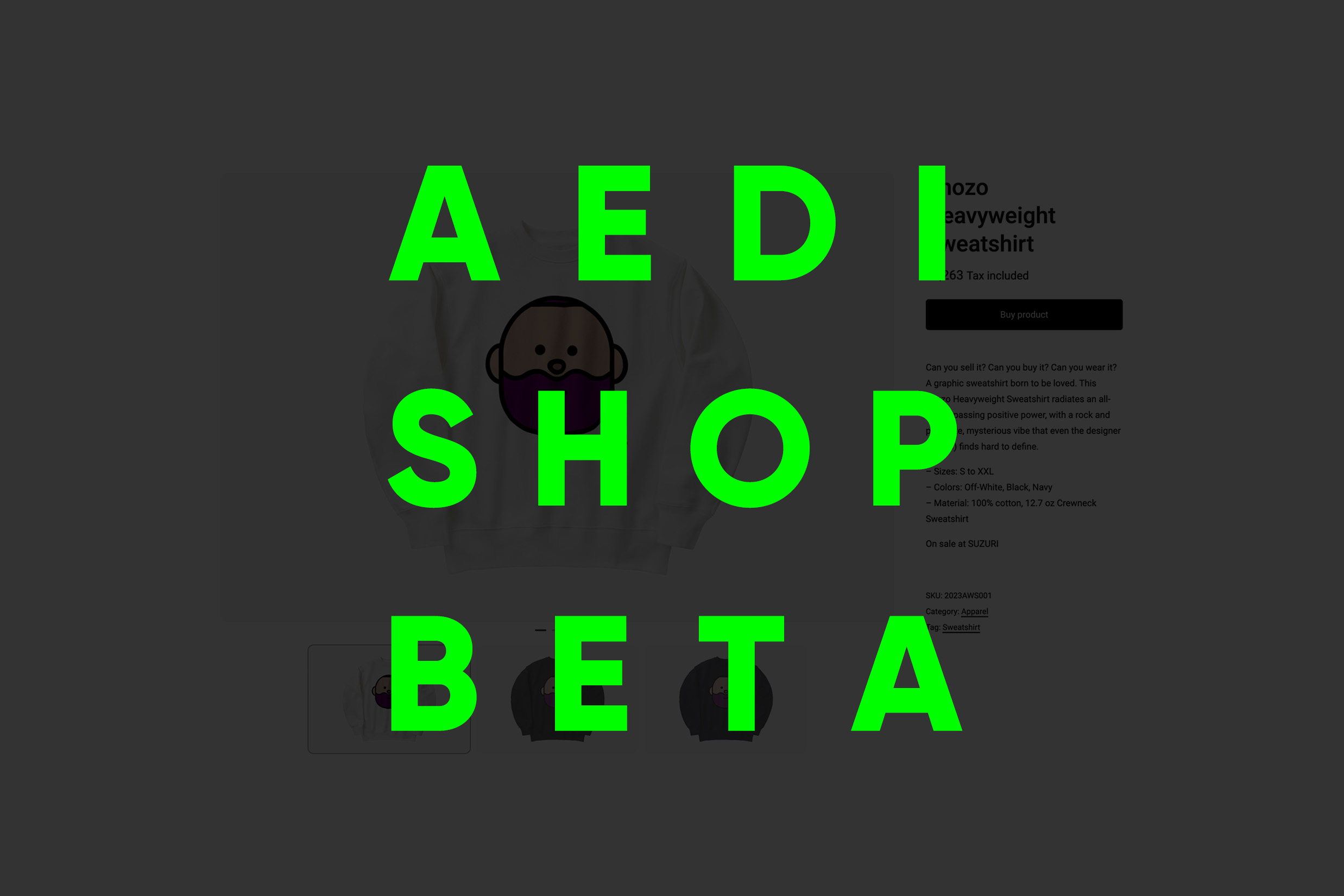 AEDI Online Shop beta
