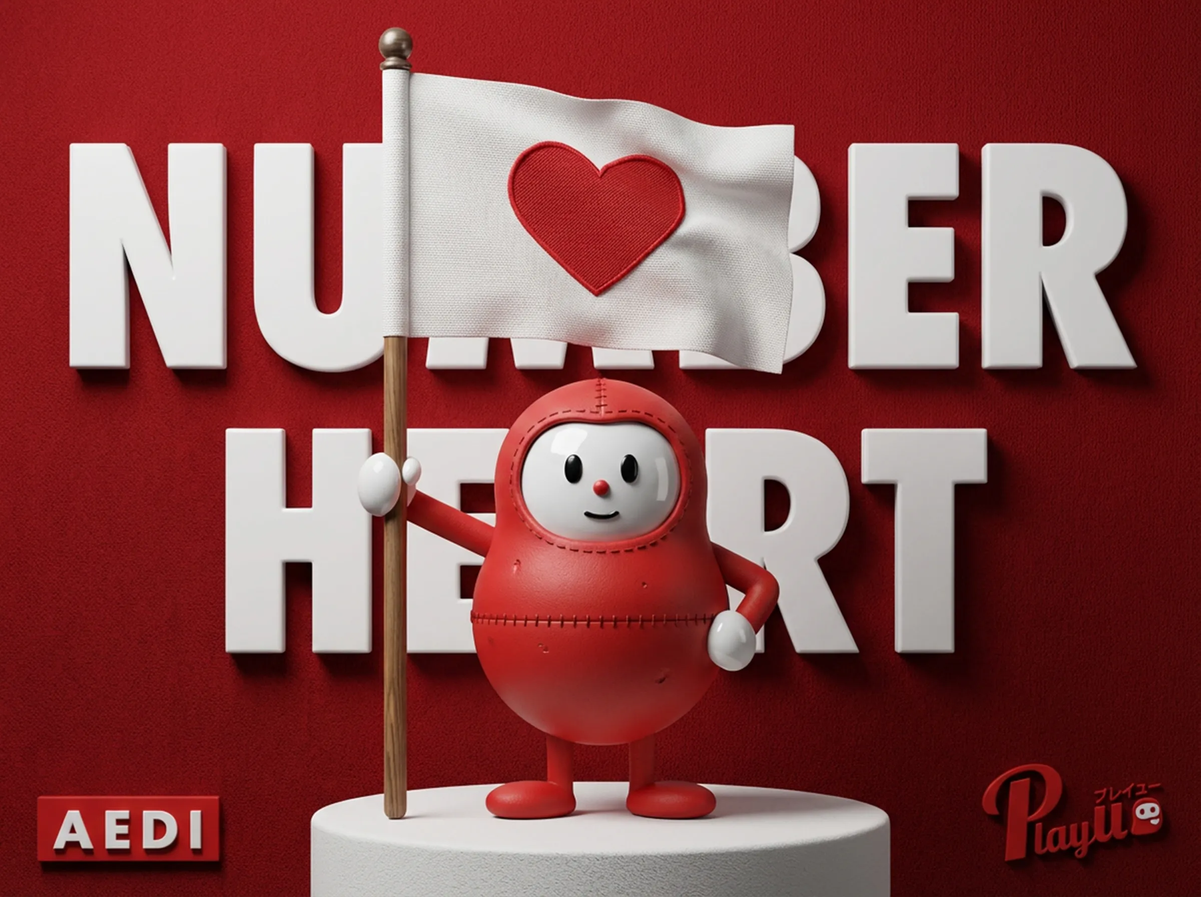 ナンバーハート 3Dキャラクター 02