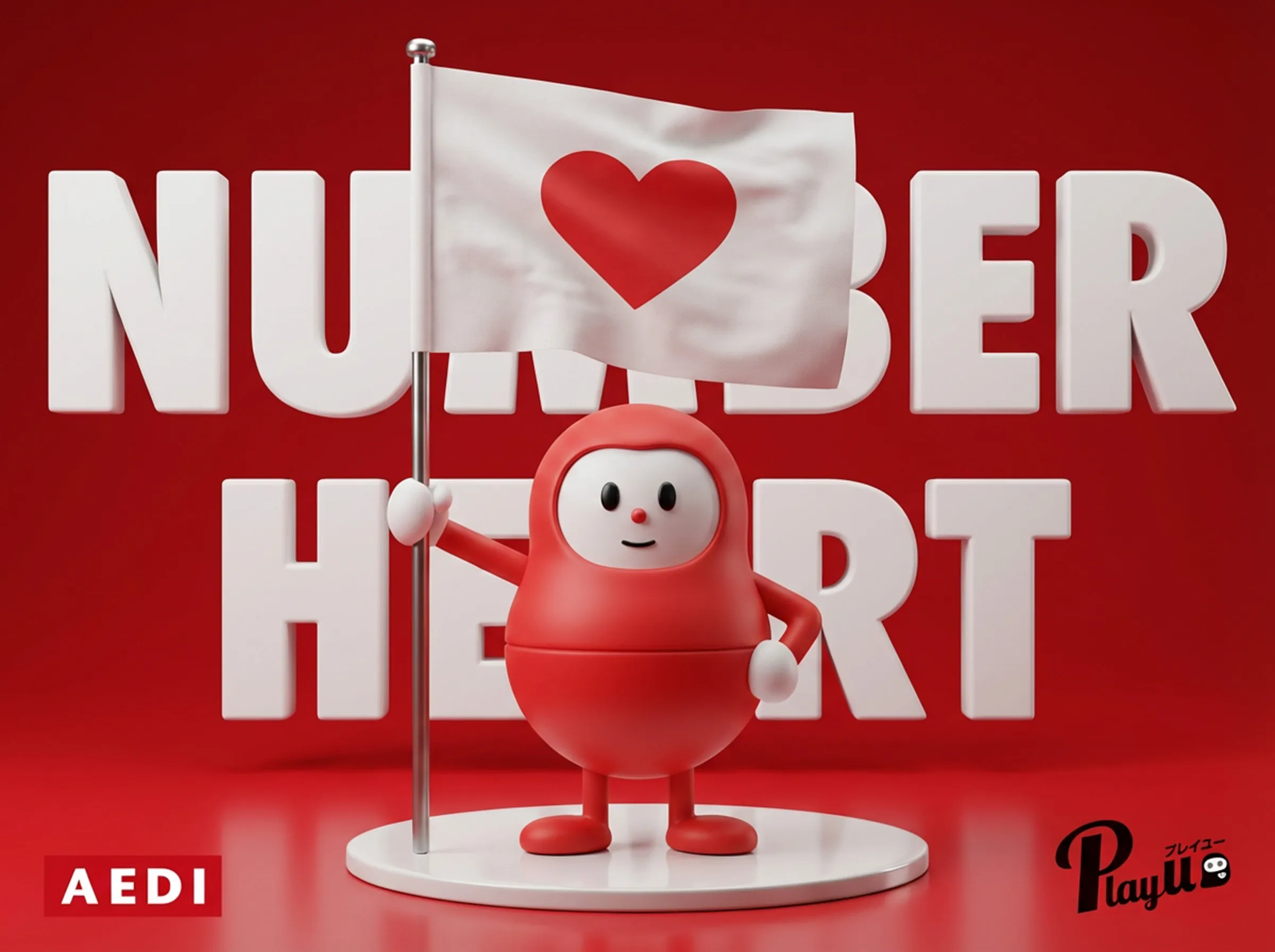 ナンバーハート 3Dキャラクター 05