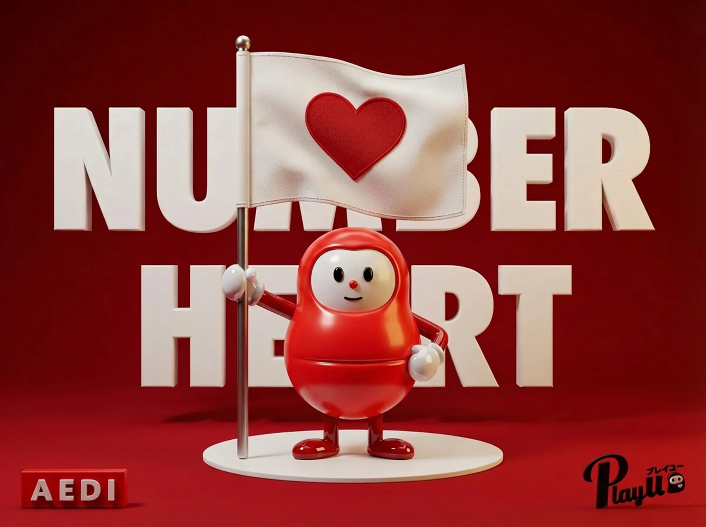 ナンバーハート 3Dキャラクター 06