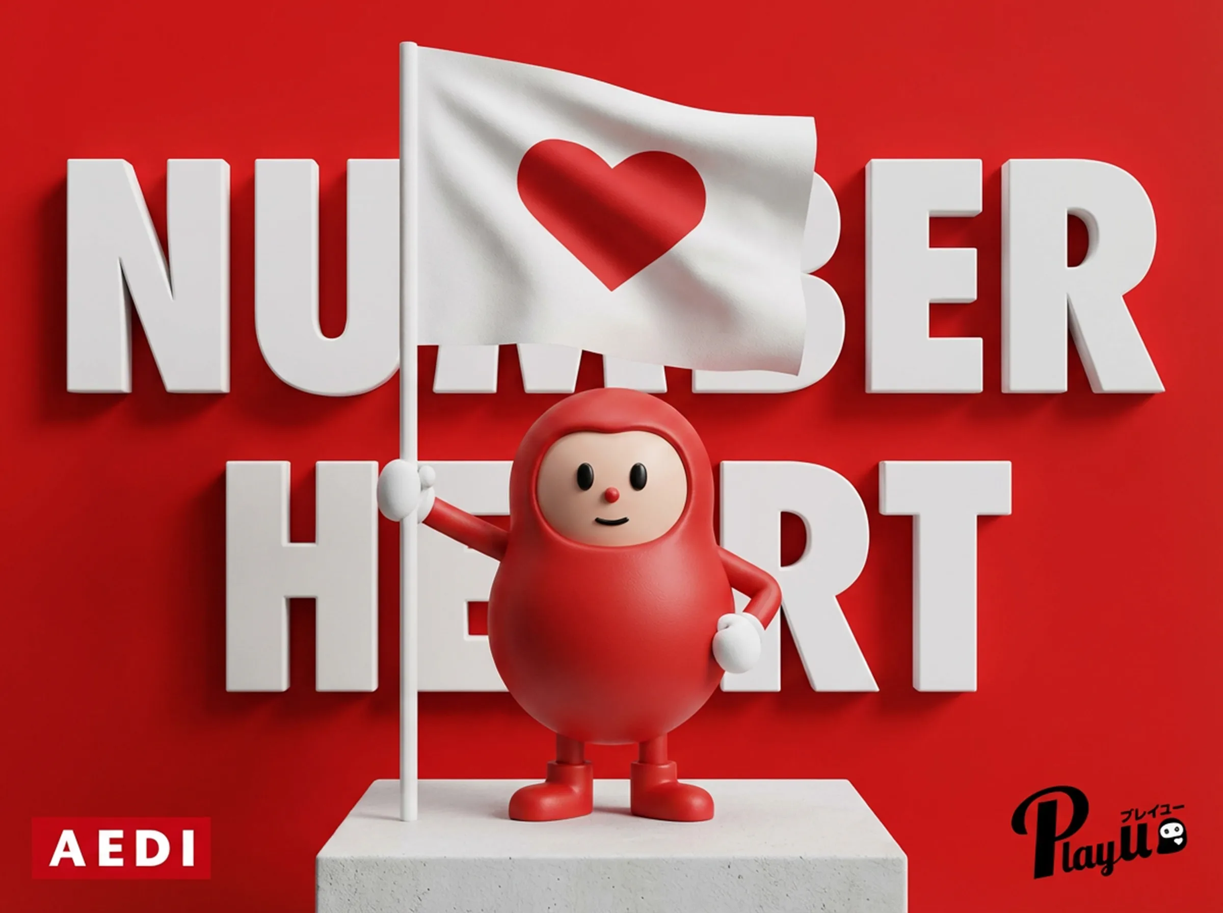 ナンバーハート 3Dキャラクター 08