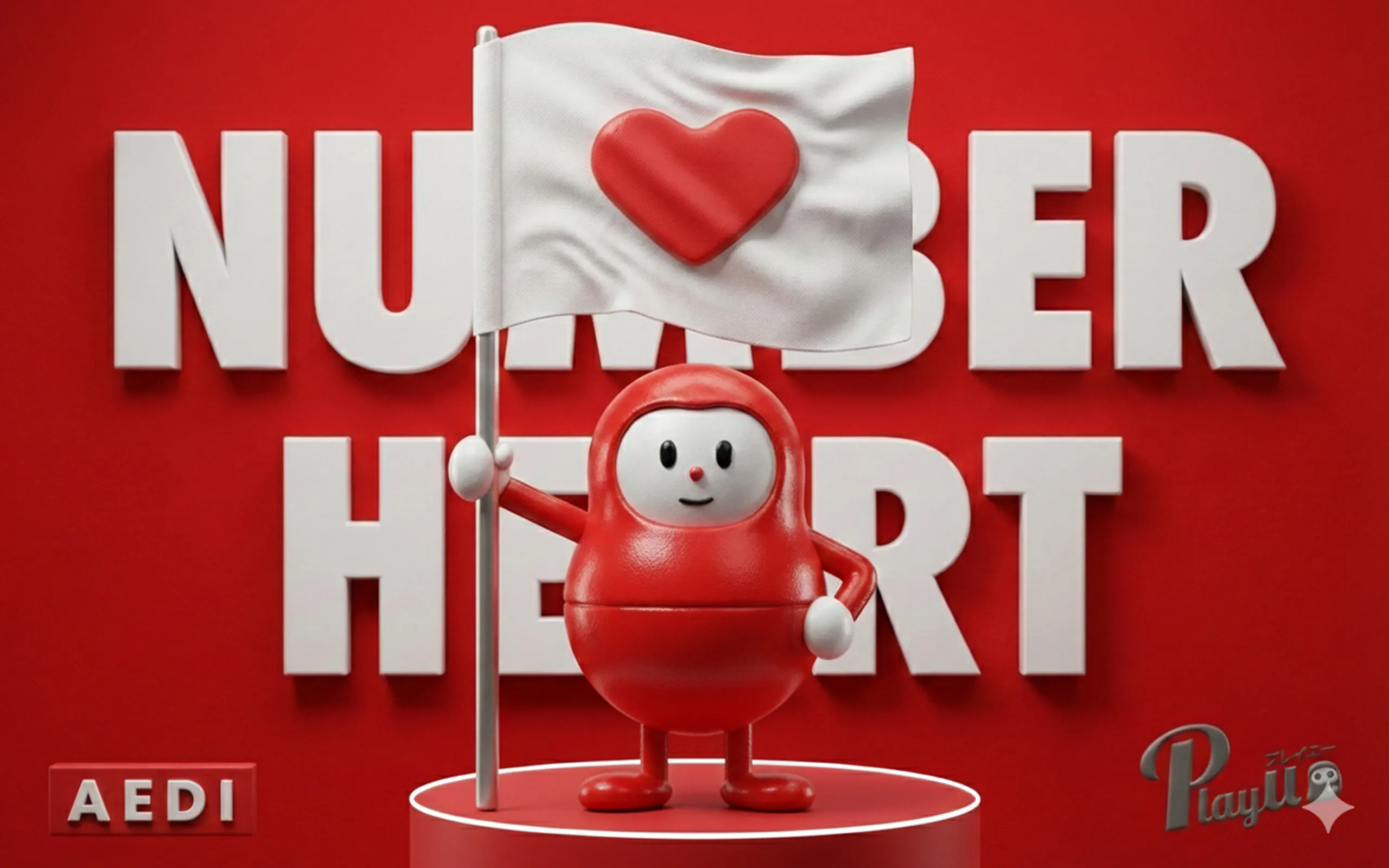 ナンバーハート 3Dキャラクター 09