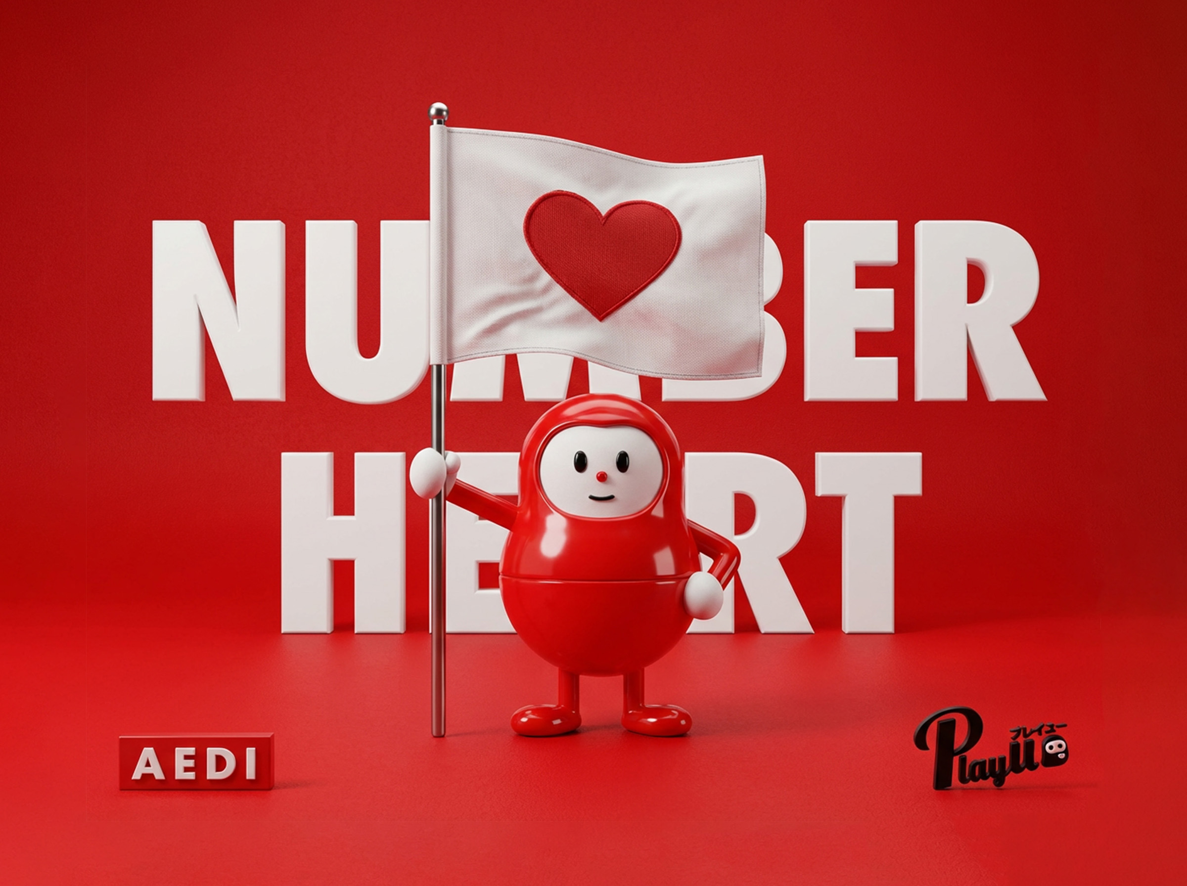 ナンバーハート 3D キャラクター：最新AIで2Dから3Dへ